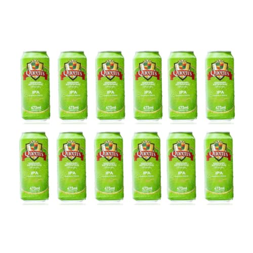 Cerveja Queens IPA 473 ml - KIT com 12 unidades
