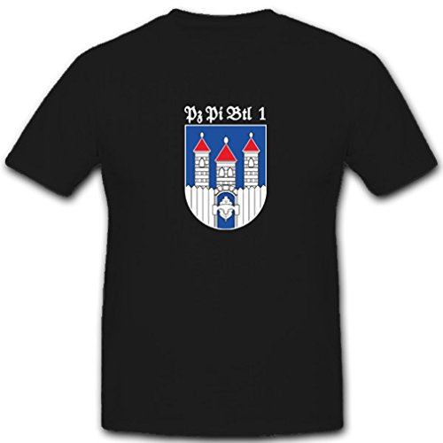 T-shirt Pzpibtl Copytec 4411 noir armoiries allemandes taille XXXL vêtement