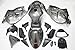 Fairing Complete Gray Fit for Suzuki 1997-2007 GSXR 1300 Hayabusa Gen1 Injection ABS Plastics Aftermarket Bodywork Bodyframe Kit Set 1998 1999 2000 2001 2002 2003 2004 2005 2006