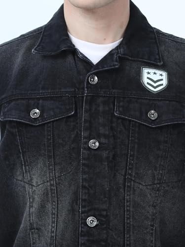 Image of VROJASS Denim Casual Half Sleeeves Men's Jacket Classy Winter Wear for Boy's(JX-OV1S-SFDQ)