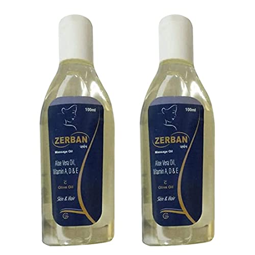 Zerban Hair Massage Oil, 100ml (Pack of 2)