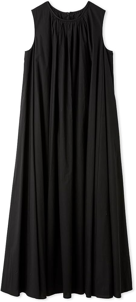 Amazon.co.jp: [ミラオーウェン] ギャザーボリュームノースリワンピ