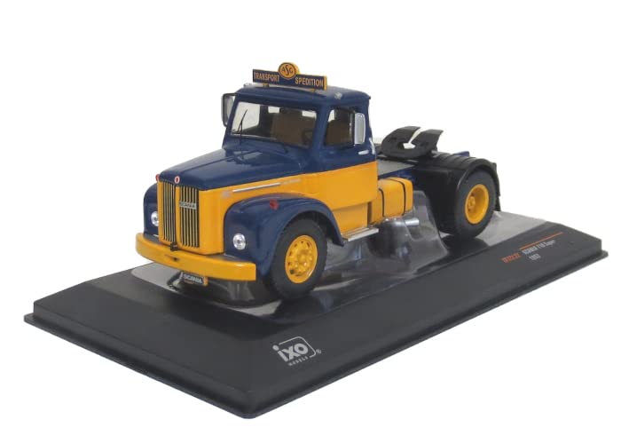 Amazon | ｲｸｿﾓﾃﾞﾙ ｽｶﾆｱ110ｽｰﾊﾟｰ 53 ﾌﾞﾙｰ/ｲｴﾛｰ 1/43 TR122 | ミニカー