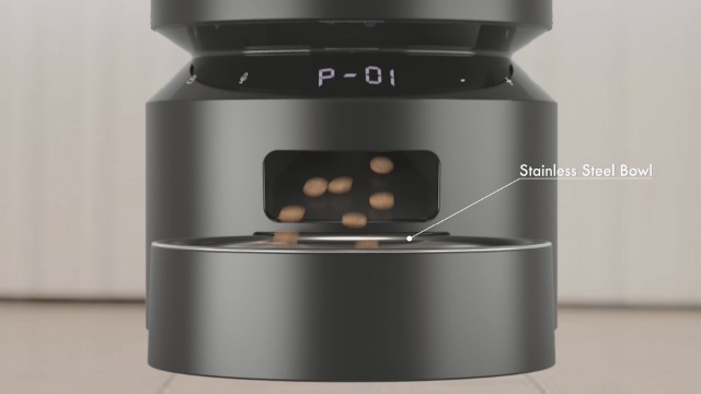 PETLIBRO Automatic Cat Feeders, Pet Dry Food Dispenser Triple Preservation with Stainless Steel Bowl & Twist Lock Lid… - Image 8