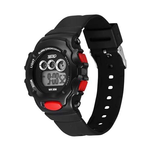 Image of Zoop Digital Watch with Digital Dial & Black Strap for Boys Kids, from House of Titan - 26035PP05W