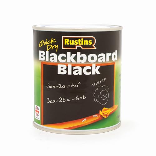 RUSTINS Blackboard Black Paint 1L