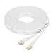 Produktbild Fumitt Cat 8 Ethernet Kabel 15m,High Speed Flat Gigabit RJ45 Lan Internet Netzwerk Kabel 40Gbps 2000Mhz für Switch,Router,Modem,Xbox,PS4,TV box