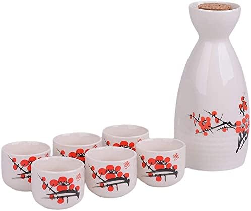 Faysida 日本酒カップ 日本酒セット7ピースには1個の酒瓶と6