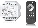 Geeignet zum steuern von dimmbaren LEDs und Netzteilen (TRIAC), sowie Halogen bis maximal 240W, 100-240V AC Eingangs- und Ausgangsspannung. Der mögliche Dimmbereich beträgt 0-100% der Helligkeit und ist abhängig vom angeschlossenen Leuchtmittel