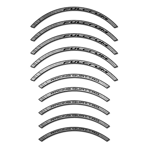 Pegatinas compatibles con llanta bici carretera Fulcrum Racing Quattro 35mm