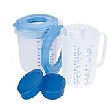 MIU France Plastic Mixing Jug Set, 1.5-Quart and 2.5-Quart