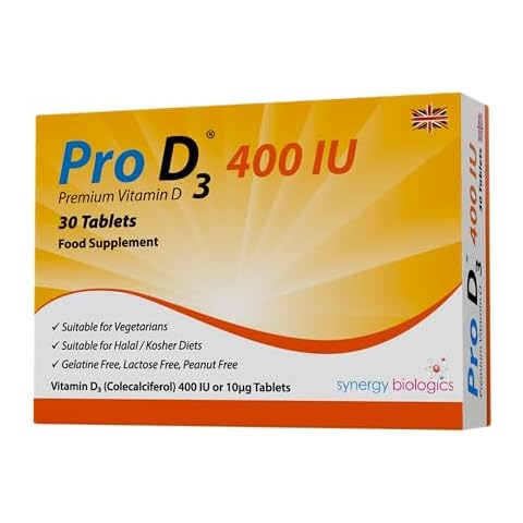 Pro D3 400 IU Tablets for Strong Bones Cover