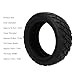 85x65-6.5 Electric Scooter Tire, Off Road Rubber Replacement Tire Honeycomb Design Non Inflatable Tyre for Balance Car Scooters
