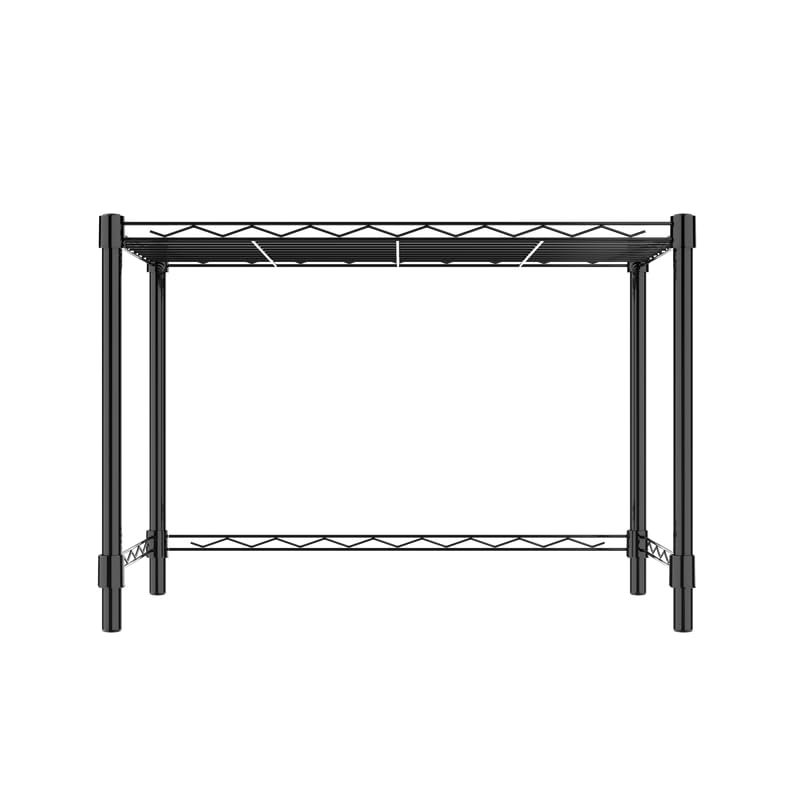 Image of 1-Shelve Heavy Duty Steel Storage Rack | Multipurpose Shelving Unit for Kitchen, Home & Utility