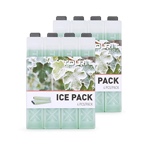Bloc Réfrigérant Réutilisable - Accumulateur De Froid Anti-fuite, 150g - Pour Glacière, Boîte à Repas, Rafraîchir Animaux - Idéal Pique-nique, Travail, Voyage