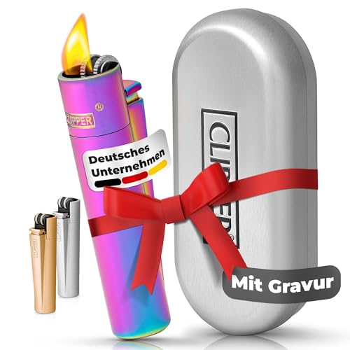 Clipper Feuerzeug mit Gravur | Feuerzeug Personalisiert | Gasfeuerzeug aus Metall | Feuerzeug mit Name | personalisiertes Geschenk | Geschenk für Männer | Vatertagsgeschenk | Herren Geschenke (ICY) Clipper Feuerzeug mit Gravur | Feuerzeug Personalisiert | Gasfeuerzeug aus Metall | Feuerzeug mit Name | personalisiertes Geschenk | Geschenk für Männer | Vatertagsgeschenk | Herren Geschenke (ICY)