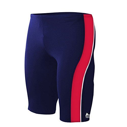 Rise Solid Poly Splice Jammer (20, Navy/red)