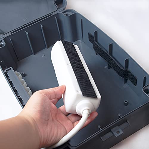 LogiLink LPS223 - wetterfeste Elektronik Box für den Aussenbereich (Outdoor) in grau mit Staub und Spritzwasserschutz (IP54), 32x21x11.5cm