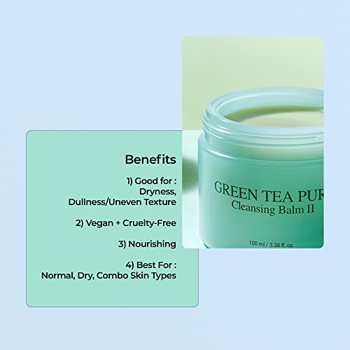 Yadah 4K-JMAJ-S13O Green Tea Cleansing Balm Ii (3.38Fl Oz) - Makeup Remover thumb #4