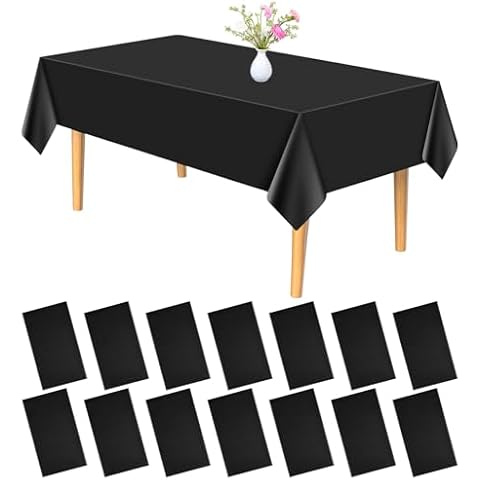 Nappes Noires PLULON 15 Pcs Cover