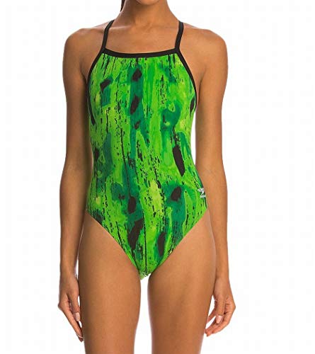 Speedo Women's Swimsuit One Piece Endurance+ Flyback Printed Adult Team Colors - Manufacturer Discontinued