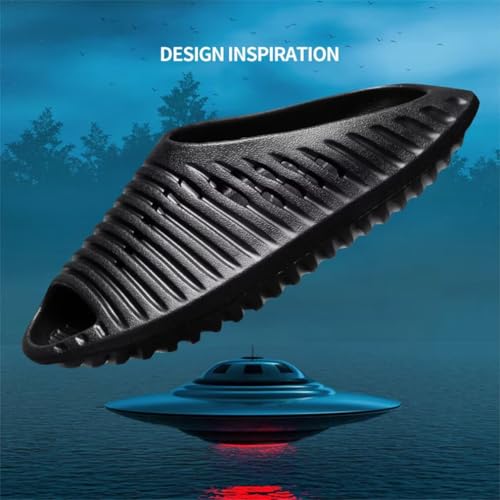 Jakcuz Mens' EVA Slippers UFO Shape Slip-on Athletic Outdoor Swimming Pool Water Shoes Open Toe Lightweight Beach Shoes3