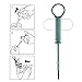 Yeebline Pet Pill Dispenser, [2 Pack] Pet Piller Gun Dog Pill Shooter with Soft Tip Medical Feeding Tool Kit Silicone Syringes for Cats Dogs Small Animals