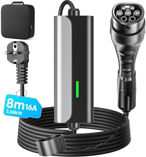 Zyncove Mobile Wallbox 11kW - 3-phasig Ladekabel Typ 2 CEE 16A 6m