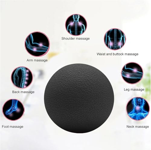 Image of Bodylastics Lacrosse & Acupressure Spike Massage Ball Combo for Deep Tissue, Muscle Recovery & Myofascial Release | Foot, Back, Neck & Shoulder Pain Relief | Portable, Spiky Trigger Point Therapy