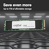 Crucial E100 2TB M.2 NVMe PCIe Gen4 Internal SSD, Up to 5,000MB/s, Laptop & Desktop Compatible - CT2000E100SSD8 - Image 3