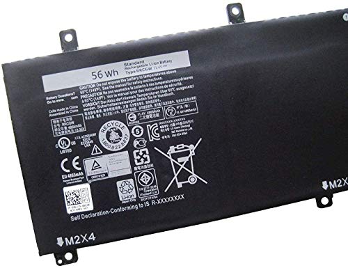 ASKC 56Wh RRCGW Laptop Batteria per Dell XPS 15