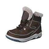 RICOSTA Jungen Boots LEVI, Weite: Mittel (WMS), TEX,terracare,Outdoor-Kinderschuhe,wasserdicht,Kids,Army/Schoko (594),39 EU / 6 UK