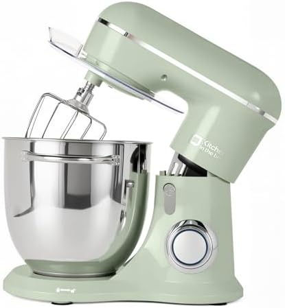 Kitchen in the box Stand Mixer, 6.5QT Electric Food Mixer, 10 Spe...