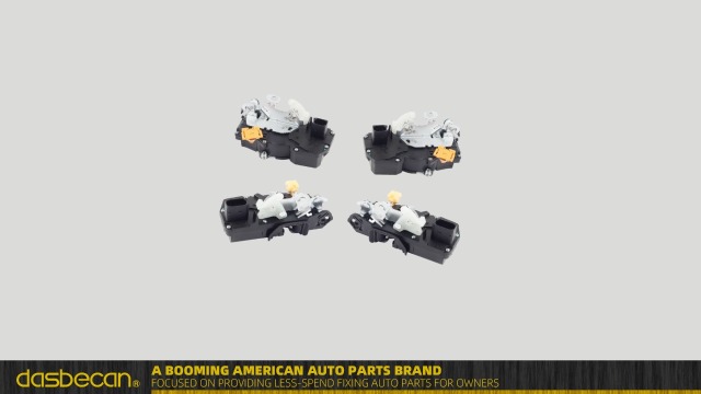 Image of Dasbecan 4 Pcs Door Lock Actuator Motor Compatible with Chevy Silverado Tahoe Suburban 1500 GMC Sierra Yukon XL Cadillac Escalade 2007-2009 Replaces 931-303 931-304 931-108 931-109 4 Doors Latch Kit