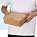MEBRUDY 9x6x3 Inches Shipping Boxes Pack of 25, Corrugated Cardboard Box for Mailing Packing Literature Mailer