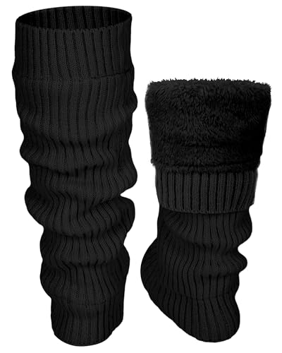 Image of Shihanee Fleece Leg Warmers Women