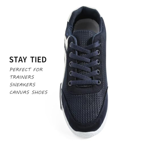 Image of VSUDO Flat Sneaker Shoe Lace, Flat Shoe String for Sneaker, Athletic Shoelace