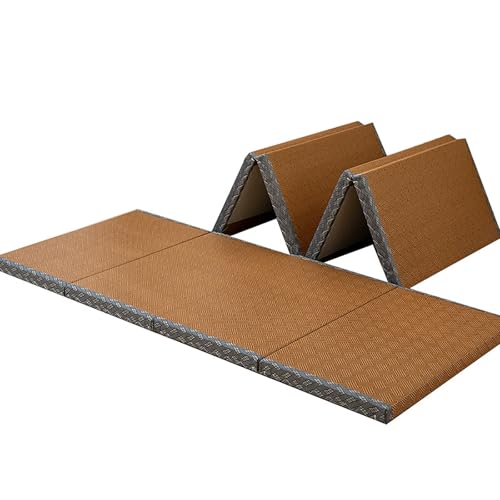 Batel Huh Japanische Tatami Matte, Natürliches Kokosfaser, Faltbare Kokosfaser-Matratze, Japanische Futon Boden schlafen Area Teppich Meditation Yoga...
