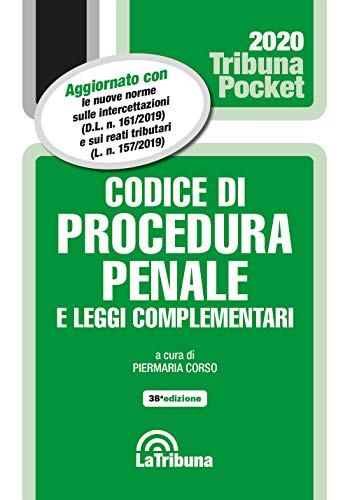 Codice di procedura penale e leggi complementari (Book)