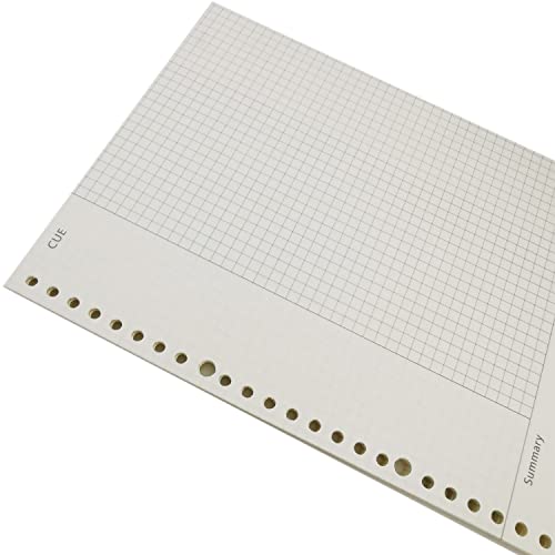 Image of Zelten Loose Leaf Punched Paper Refills Paper for 6 Hole Binder Personal Organizer Diary Notebook Refillable Planner (Connell,A4 /30 Hole)