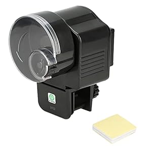 TOPINCN Automatic Fish Feeder, Aquarium Auto Timer Food Dispenser Fish Food Dispenser for Aquarium or Fish
