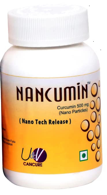 Nancumin Curcumin 30 Capsule 500mg Nano Particles ( pack of 1 )