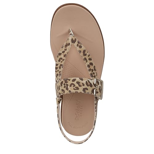 Dr. Scholl's Women's So Chill Sandal Leopard Beige 6 M - image 6