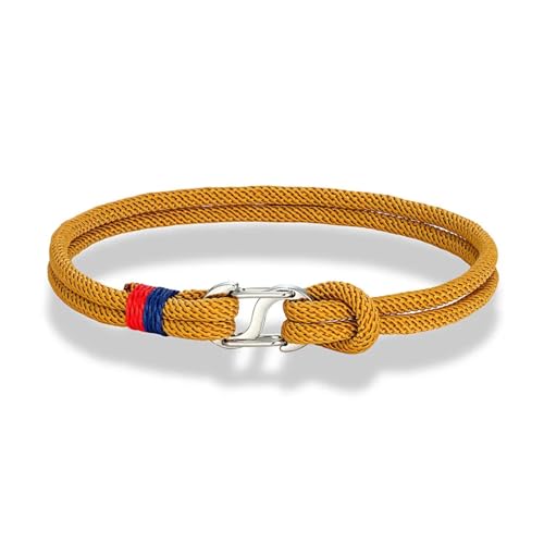 Bracelets pour hommes XJBTBA : bijou bleu double tendance