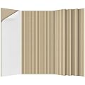 5 Pack Acoustic Panels,47.2x23.6x0.4 inch Acoustical Wall Panels,Large Soundproof Panels,Self-Adhesive Sound proof Panels for Walls,Acoustic Treatment for Recording Studio&Office,Camel