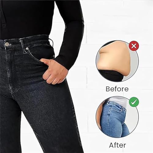 Akapi Jeans Mujer, Womens Akapi Curvy Jeans, Women's high Waist Stretch Hip Skinny Jeans3