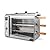 Brazilian Flame Churrasco® Gas Rotisserie Oven Grill Roaster with Auto Rotating Skewers for Rotisserie Chicken, Brazilian Style BBQ and Churrasco, Shawarma Machine, Propane Grill