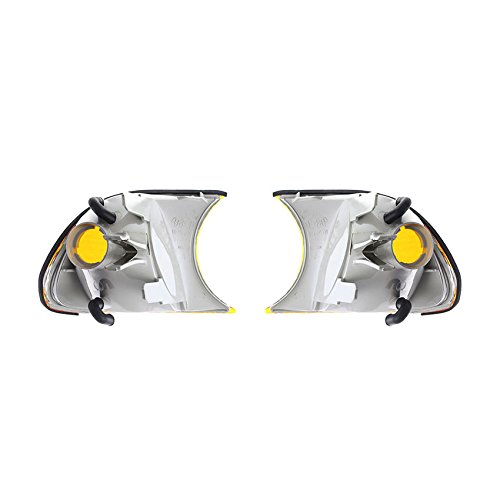 Rareelectrical New Turn Signal Lights Pair Compatible With Bmw 323Ci 328Ci 2000 63126904299 Bm2521106 63126904300 63-12-6-904-300 63-12-6-904-29963 12 6 904 300
