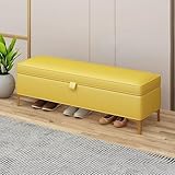 Photo Gallery yckegew panca contenitore da posizionare ai piedi del letto, panca porta scarpe con contenitore per l ingresso pouf contenitore extra lungo con coperchio ribaltabile, poggiapiedi(yellow,40cm) Photo Gallery yckegew panca contenitore da posizionare ai piedi del letto, panca porta scarpe con contenitore per l ingresso pouf contenitore extra lungo con coperchio ribaltabile, poggiapiedi(yellow,40cm)