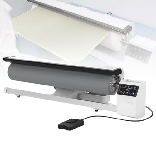 Máquina de planchar profesional con rodillos, 2950 W, ancho de planchado de 36 pulgadas, tanque de agua grande de 2 litros, adecuada para ropa, cortinas, sábanas y manteles